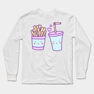 Fast Food Love Long Sleeve T-Shirt